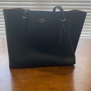 Coach Leather Mollie Tote